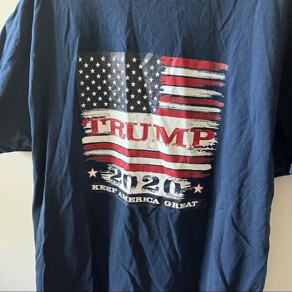 Trump 2020 Keep America Great Short Sleeve Tee Shirt Size 2XL - Picture 2 of 3